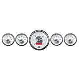 AutoMeter Prestige Series Pearl 5 Piece Gauge Kit (2006)