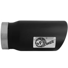 Load image into Gallery viewer, aFe MACH Force-Xp 409 Stainless Steel Clamp-on Exhaust Tip Black (49T50601-B12)