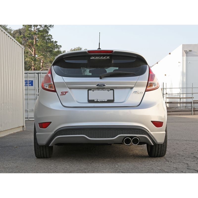 Takeda Cat-Back Exhaust System for 2014-2019 Ford Fiesta(49-33140-P)