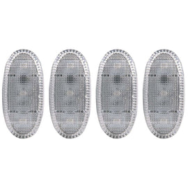 ANZO USA 2011-2016 Ford F-350 LED Fender Light Kit Clear 2pc Amber / 2pc Red (861108)