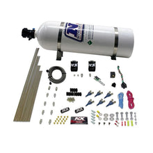 Load image into Gallery viewer, Nitrous Express 6 Cyl Gas Nitrous Kit (150-375HP) w/15lb Bottle (80006-15)