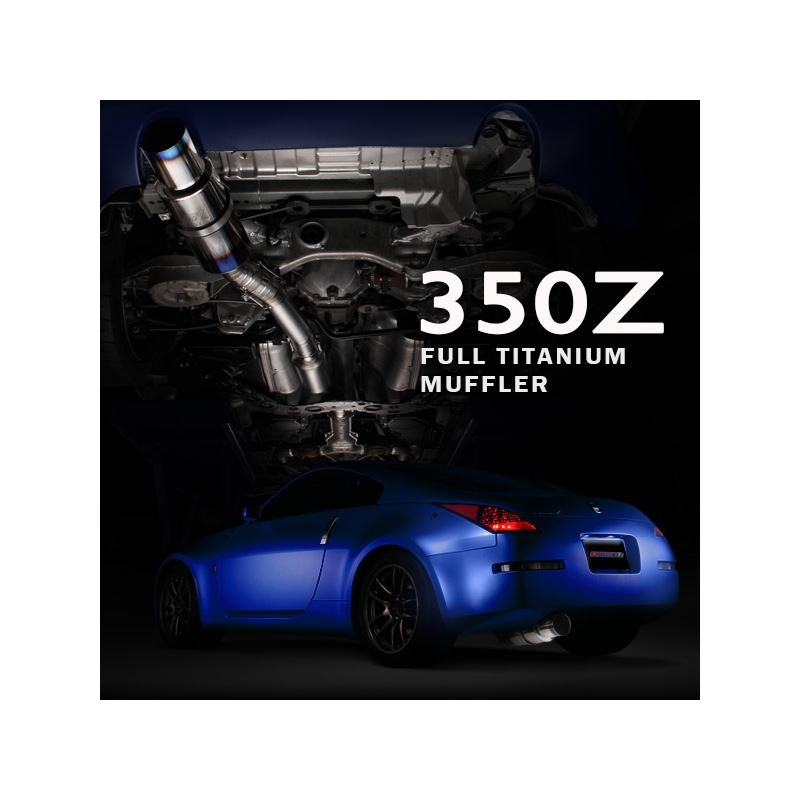 FULL TITANIUM MUFFLER KIT EXPREME Ti Z33 (TB6090-NS04A)