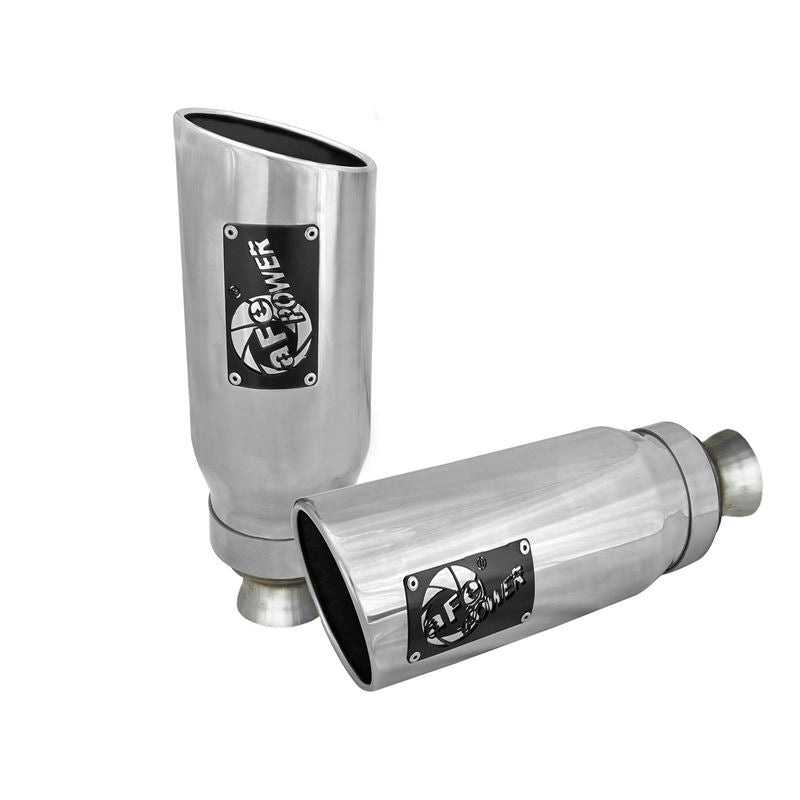 aFe MACH Force-Xp 304 Stainless Steel OE Replacement Exhaust Tip Polished (49C42073-P)