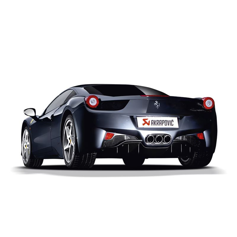 Akrapovic 14-17 Chevrolet Corvette Z06 (C7) Slip-On Line (Titanium) w/ Carbon Tips (MTP-CO/TI/2)