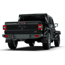 Load image into Gallery viewer, Rally Armor Black Mud Flap w/ Red Logo for 19-22 Jeep Gladiator (MF84-BLK-RD)