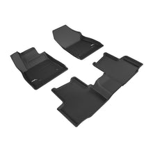 Load image into Gallery viewer, 3D Maxpider KAGU Floor Mat, BLACK, 1ST ROW/2ND ROW (L1CH07601509)