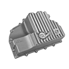 Load image into Gallery viewer, aFe Street Series Engine Oil Pan Raw w/ Machined Fins (46-70280)