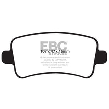 Load image into Gallery viewer, EBC Redstuff Ceramic Low Dust Brake Pads (DP32016C)