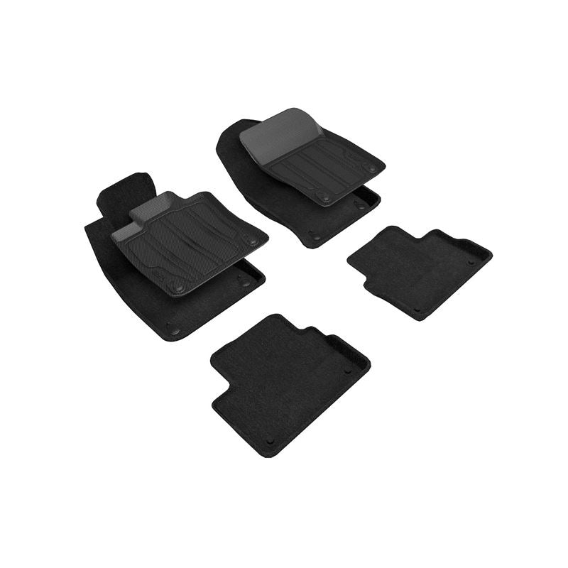 3D Maxpider 19-24 Volvo S60 Hybrid / V60 Hybrid Elegant Hybrid Black R1 R2 (2Pc R2) (SLVV03904709)