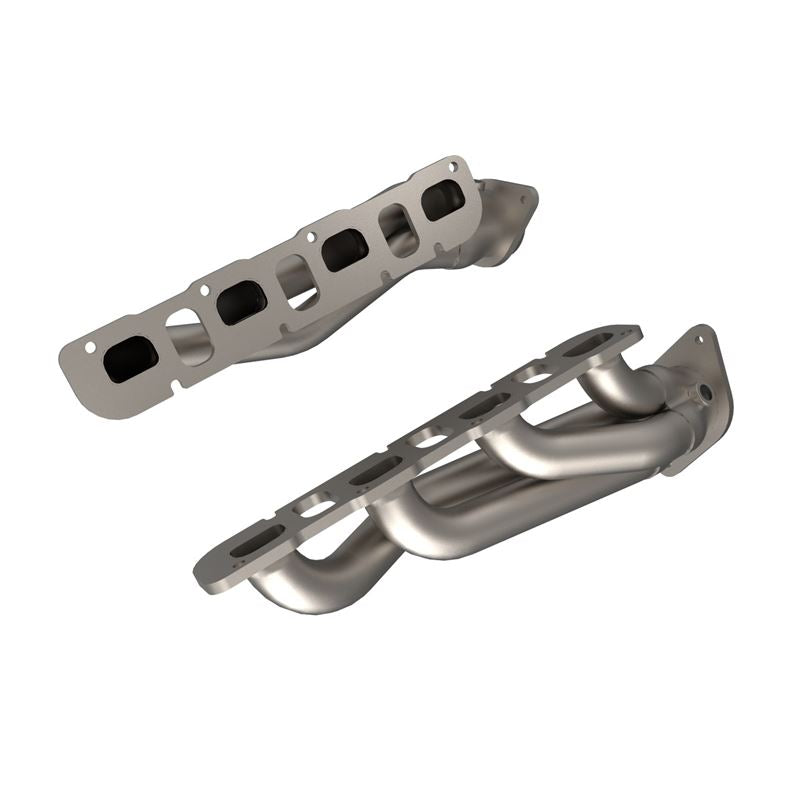 aFe Twisted Steel 1-7/8 IN to 2-3/4 IN 304 Stainless Headers w/ Titanium Coat Finish (48-38032-T)