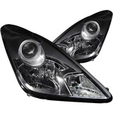 ANZO USA 2000-2005 Toyota Celica Crystal Headlights Black (121122)