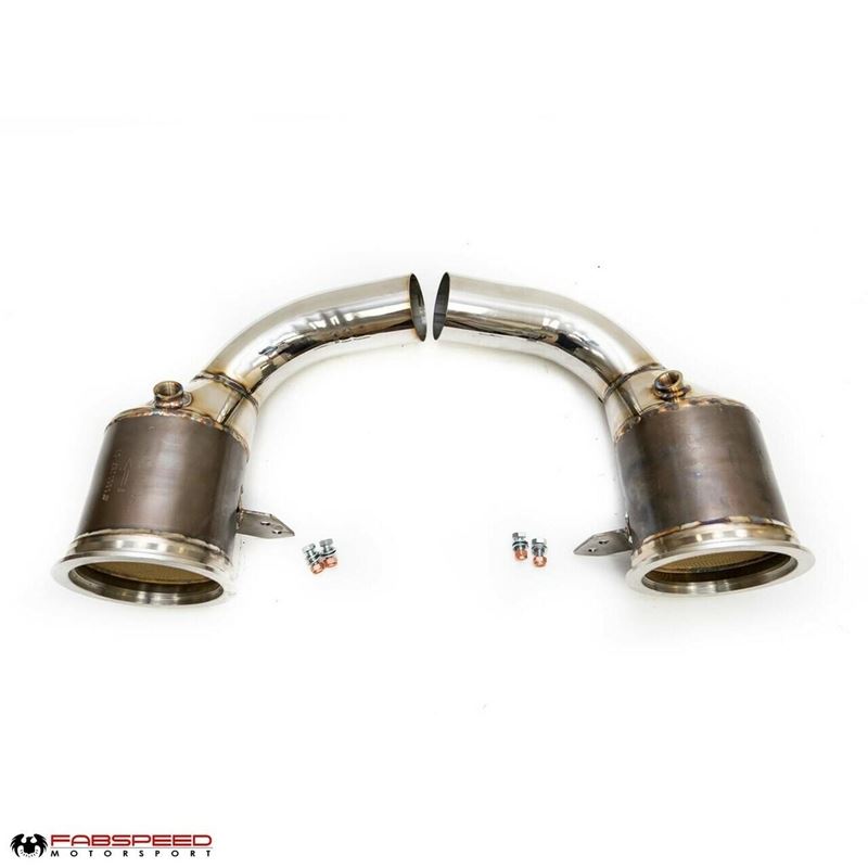 Fabspeed Porsche 992 Carrera Sport Catalytic Converters (20+) (FS.POR.992.SC)