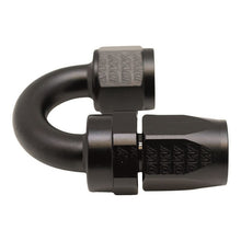 Load image into Gallery viewer, DeatschWerks 8AN Female Swivel 180-Degree Hose End CPE - Anodized Matte Black(6-02-0808-B)