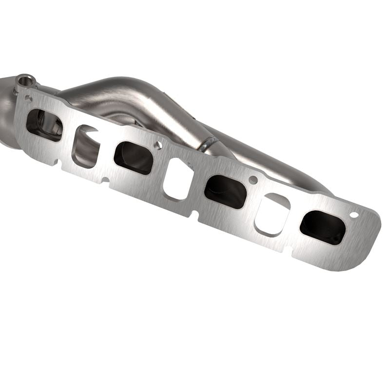 aFe Power Twisted Steel Shorty Header for 2021-2022 Jeep Wrangler(48-38031)