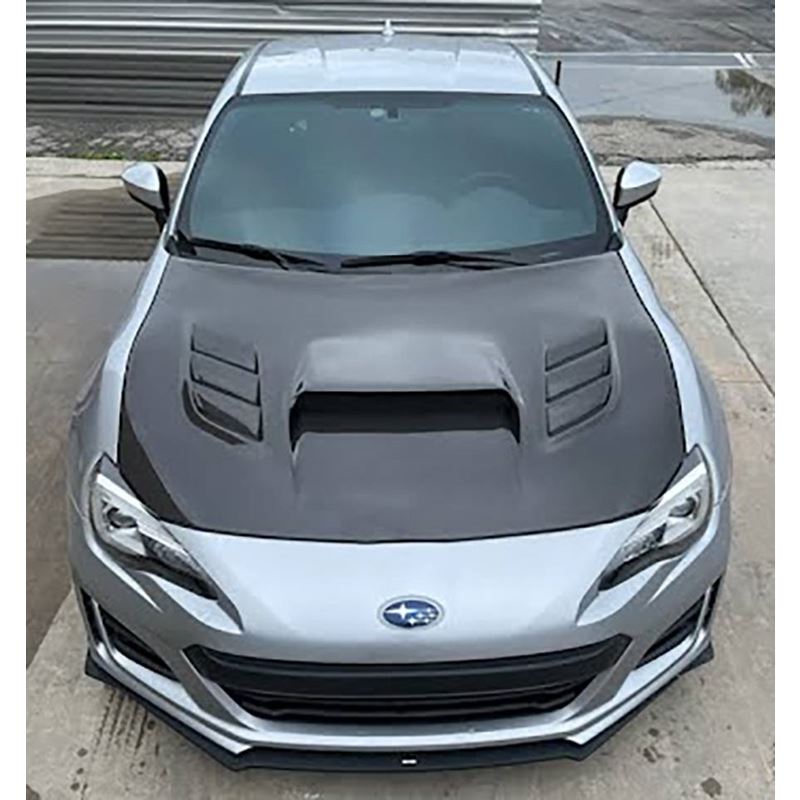 VIS Racing Carbon Fiber Hood VS 2 Style for Scion FR-S/Subaru BRZ/Toyota 86 (13SNFRS2DVS2-010C)