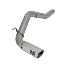 Load image into Gallery viewer, aFe Large Bore-HD 5 IN DPF-Back Stainless Steel Exhaust System w/Polished Tip (49-46112-P)