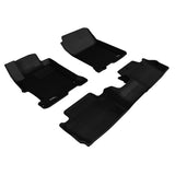 3D Maxpider KAGU Floor Mat, BLACK, 1ST ROW/2ND ROW (L1HD04901509)