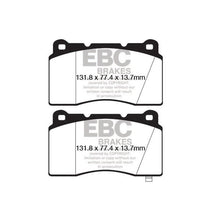 Load image into Gallery viewer, EBC Redstuff Ceramic Low Dust Brake Pads (DP32147C)