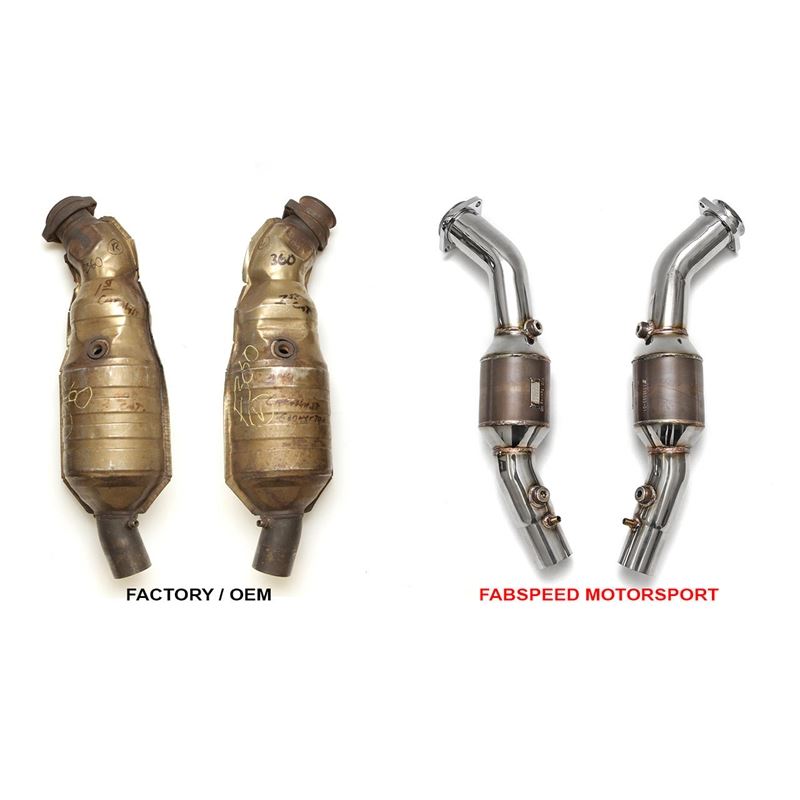 Fabspeed Ferrari 360 Sport Catalytic Converters (99-05) (FS.FER.360.SC)