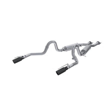 Load image into Gallery viewer, MBRP Exhaust 2.5in. Cat Back Dual Split Rear 3.5in. Black tips AL (S7221ALBT)