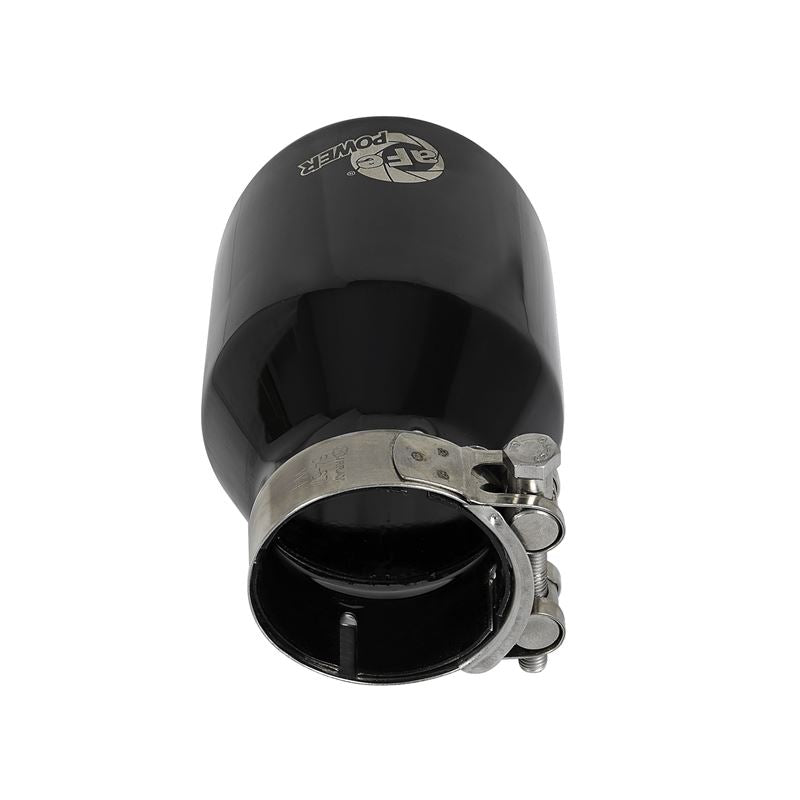 aFe MACH Force-Xp 409 Stainless Steel Clamp-on Exhaust Tip Black (49T25404-B06)