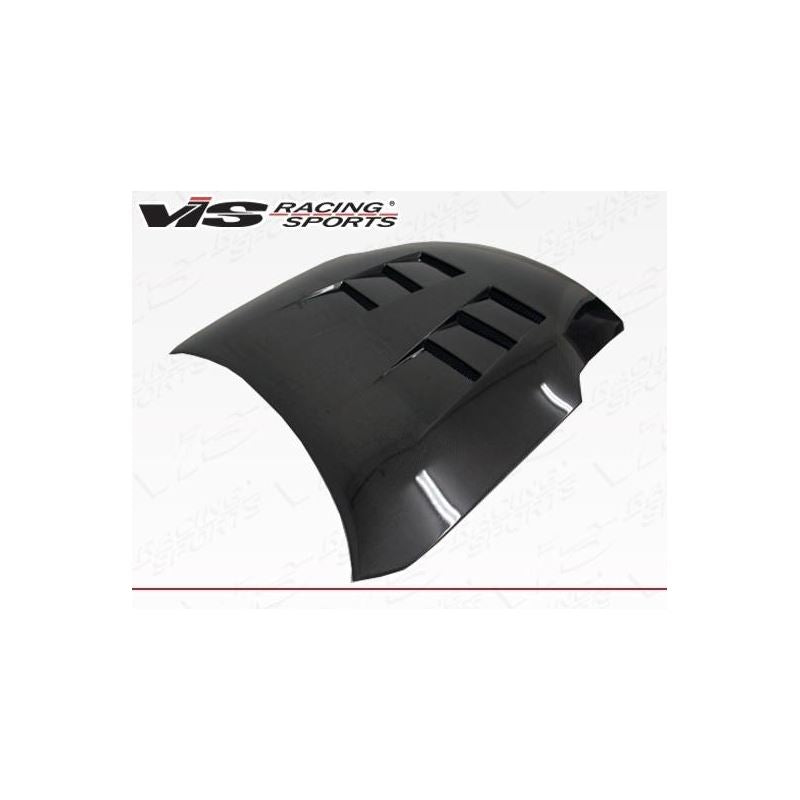 VIS Racing Terminator Style Black Carbon Fiber Hood (03NS3502DTM-010C)