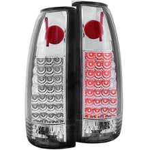 Load image into Gallery viewer, ANZO USA 1999-2000 Cadillac Escalade LED Taillights Chrome (311005)