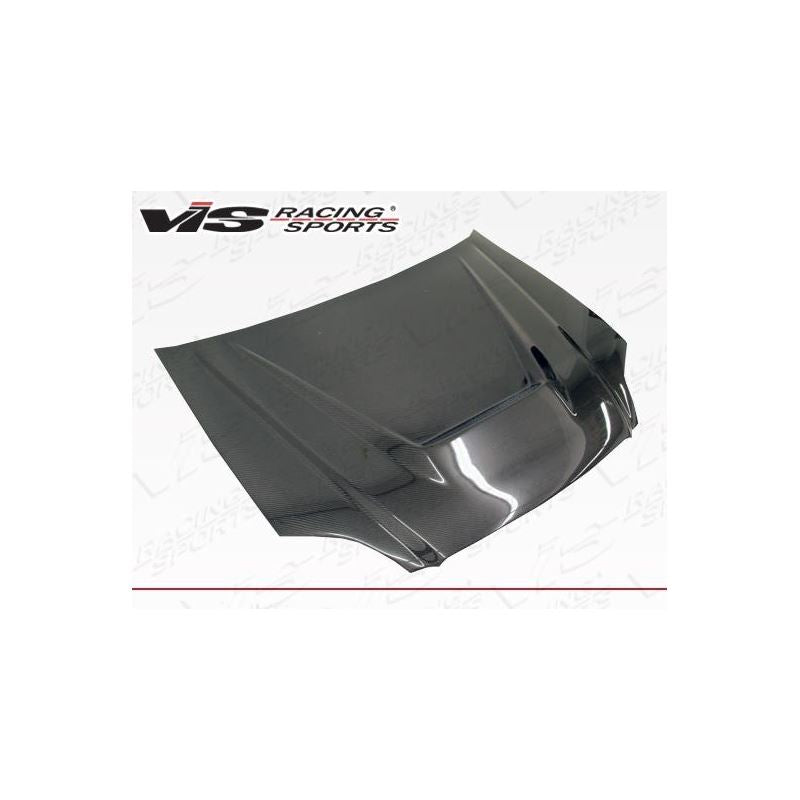 VIS Racing Invader Style Black Carbon Fiber Hood (96HDCVC2DVS-010C)