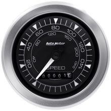 Load image into Gallery viewer, AutoMeter Chrono 3-3/8in 160MPH Electric Programmable Speedometer Gauge (8188)