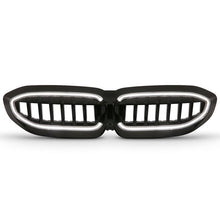 Load image into Gallery viewer, ANZO USA Black Housing Full LED Front Grille w/ Initiation &amp; Running Light for 19-22 BMW 3 Series (901027)