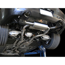 Load image into Gallery viewer, Takeda 2-1/2 IN 304 Stainless Steel Cat-Back Exhaust System w/ Carbon Fiber Tips (49-36103-C)