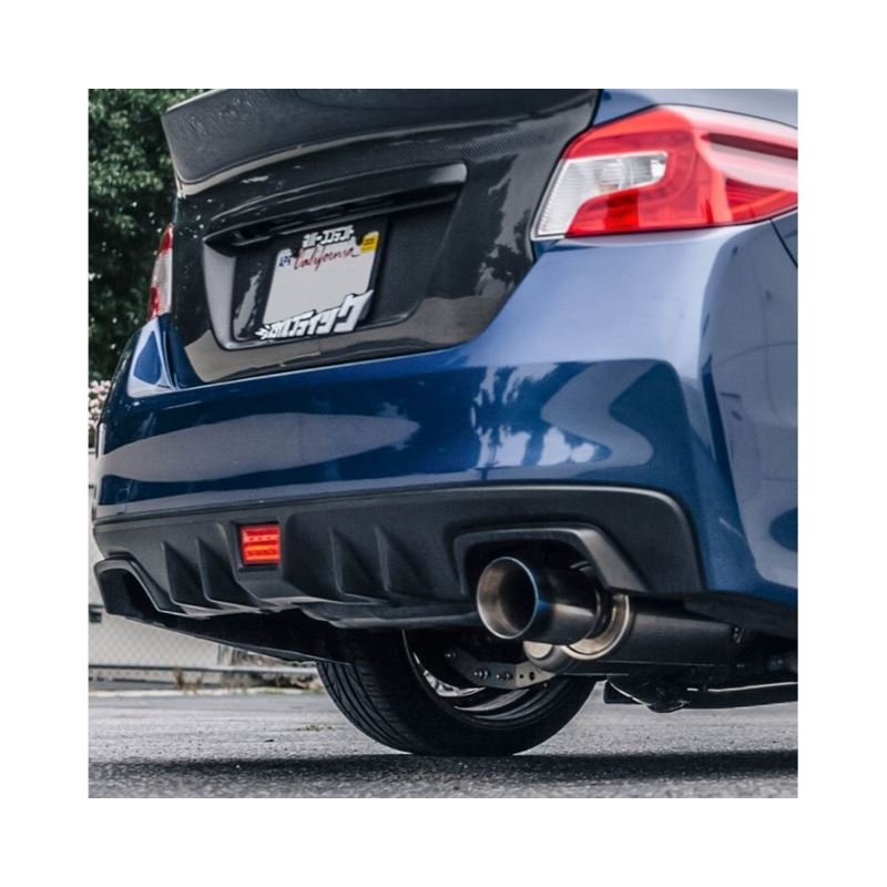 Ark Performance 304 SS Cat-Back Exhaust System with Single Rear Exit for 2012-2021 Subaru WRX(SM1304-0215N)