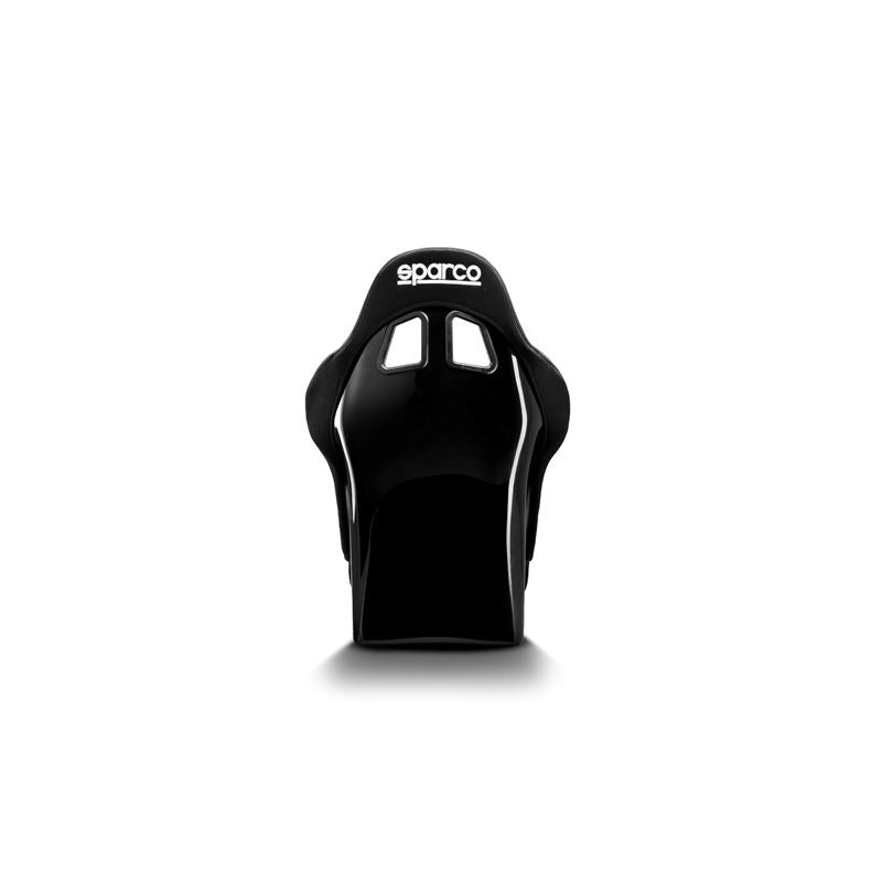 Sparco EVO S QRT Racing Seats, Black/Black Cloth with Black Stitch (008024RNR)