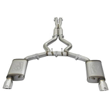 Load image into Gallery viewer, aFe MACH Force-Xp 304 Stainless Steel Cat-Back Exhaust w/ Resonator Polished Tip (49-33087-P)