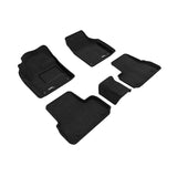 3D Maxpider ELEGANT Floor Mat, BLACK, 1ST ROW/2ND ROW (L1LR02104709)