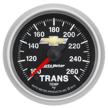 Load image into Gallery viewer, AutoMeter Performance Parts 52mm 100-260 Deg F Trans Temp COPO Camaro Gauge Pack (880448)