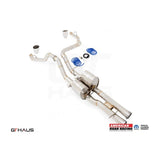 GTHAUS American GTC VC - Roar Super Racing series Exhaust; 2x130mm (Round Split); Stainless Steel (JE0131834)