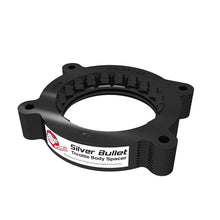 Load image into Gallery viewer, aFe Silver Bullet Throttle Body Spacer Kit Black (C8) 2020 V8-6.2L (46-34023B)