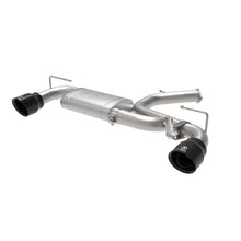 Load image into Gallery viewer, Takeda 3 IN 304 Stainless Steel Axle-Back Exhaust w/ Black Tips (49-37029-B)