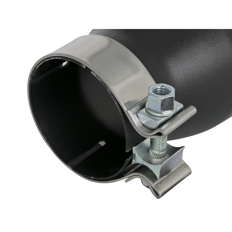 aFe MACH Force-Xp 409 Stainless Steel Clamp-on Exhaust Tip Black (49T30452-B09)