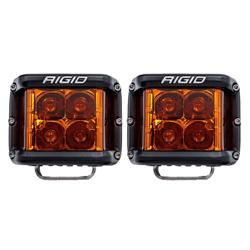 Rigid Industries D-SS Spot with Amber PRO Lens - Pair (262214)