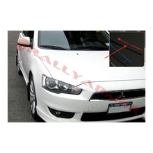 Load image into Gallery viewer, Rally Armor Black Mud Flap/Red Logo for 2009-2015 Mitsubishi Lancer (MF8-UR-BLK/RD)