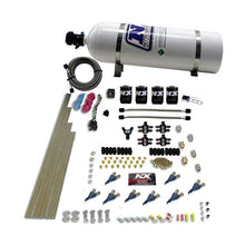 Load image into Gallery viewer, Nitrous Express 8 Cyl Alcohol Nitrous Kit (250-550HP) w/15lb Bottle (80005-15)