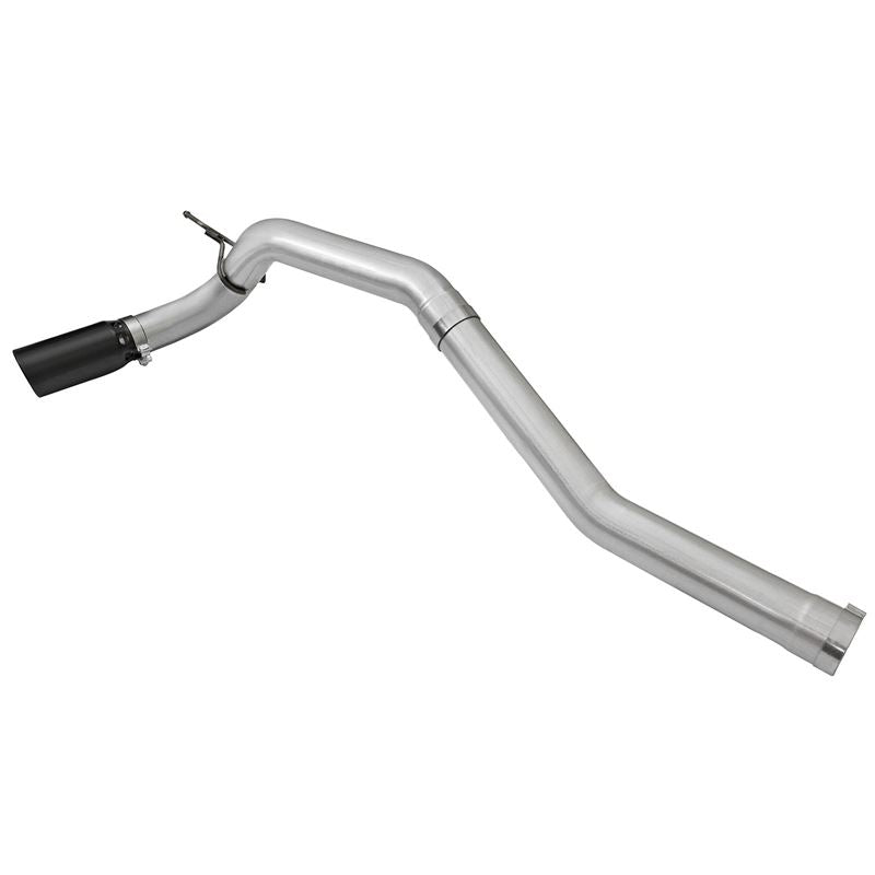 aFe ATLAS 4 IN Aluminized Steel DPF-Back Exhaust System w/Black Tip (49-06113-B)