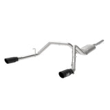 aFe Apollo GT Series 3 IN 409 Stainless Steel Cat-Back Exhaust System w/ Black Tip (49-44112-B)