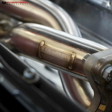 Load image into Gallery viewer, Fabspeed F8 Tributo Rear Center Muffler Bypass X Pipe (20+) (FS.FER.F8.MB)