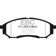 Load image into Gallery viewer, EBC Yellowstuff Street And Track Brake Pads (DP41778R)