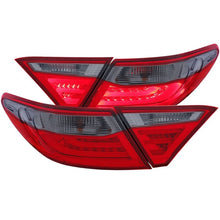 Load image into Gallery viewer, ANZO USA 2015-2016 Toyota Camry LED Taillights Smoke (321336)