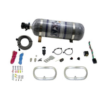 Load image into Gallery viewer, Nitrous Express Dual Ntercooler Ring System (2 - 6 x 6 Rings) w/Composite Bottle (22200-12)