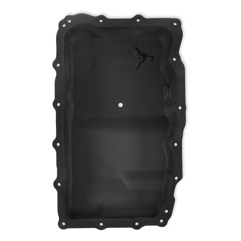 B&M HI-TEK HEAVY-DUTY DEEP TRANSMISSION PAN - GM 10L80 - ALUMINUM - BLACK ANODIZED (71401)